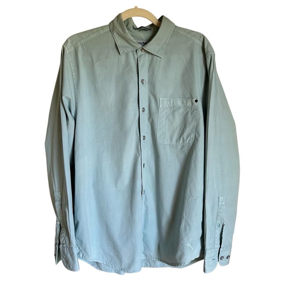 Tommy Bahama Poplin Long Sleeve Shirt Medium